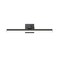 Z-Lite Liam Vanity, 1-Light, 25 In.W x 3 In.L x 5 In.H, Matte Black/Frosted 1009-25W-MB-LED - alternate 7